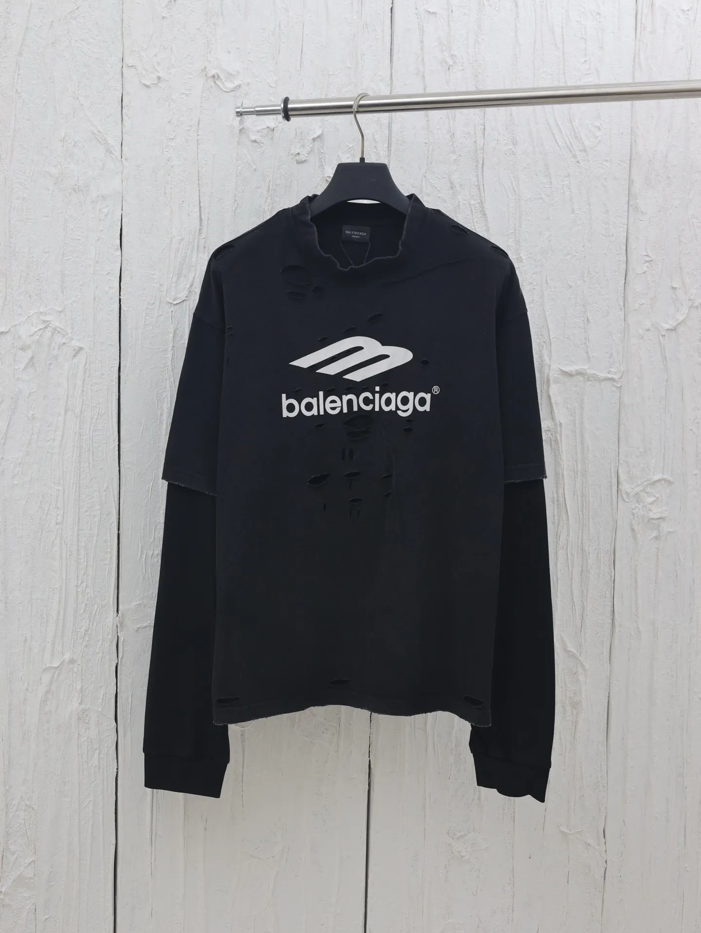 Balenciaga*/ 25SS 3B 230 32S 350g Breathable Wear-Resistant Size：XS/S/M/L